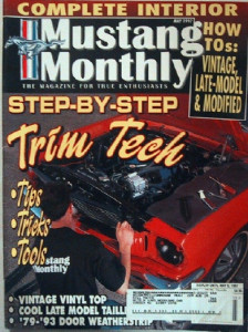 MUSTANG MONTHLY 1997 MAY - LEATHER, RARE '85 5.0 LX